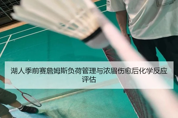 湖人季前赛詹姆斯负荷管理与浓眉伤愈后化学反应评估