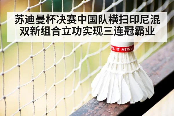 苏迪曼杯决赛中国队横扫印尼混双新组合立功实现三连冠霸业